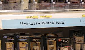 How can I exfoliate at home?