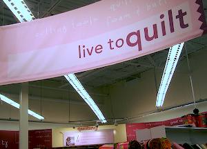Live to quilt