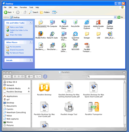 parallels coherence mode