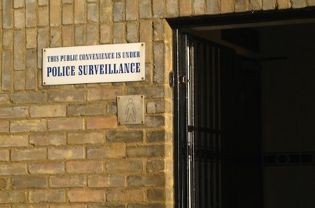 This public convenience is under police surveillance