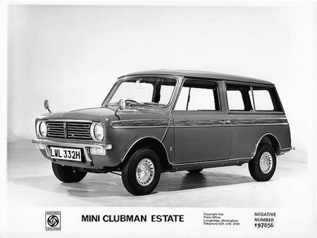 old mini clubman