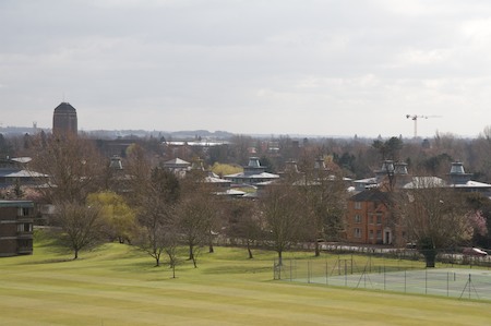 View from the Moller Centre tower