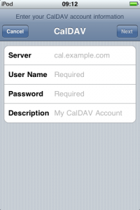 caldav