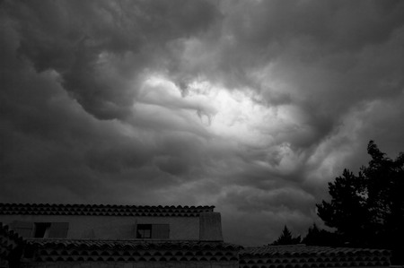 Cotignac clouds