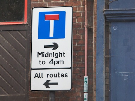 Cambridge road sign Cambridge road sign