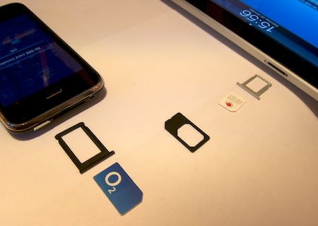 SIM sizes- microSIM adapter
