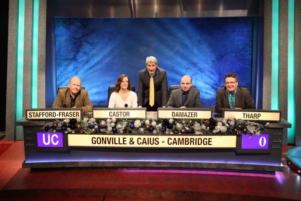 Christmas University Challenge Gonville & Caius with Jeremy Paxman
